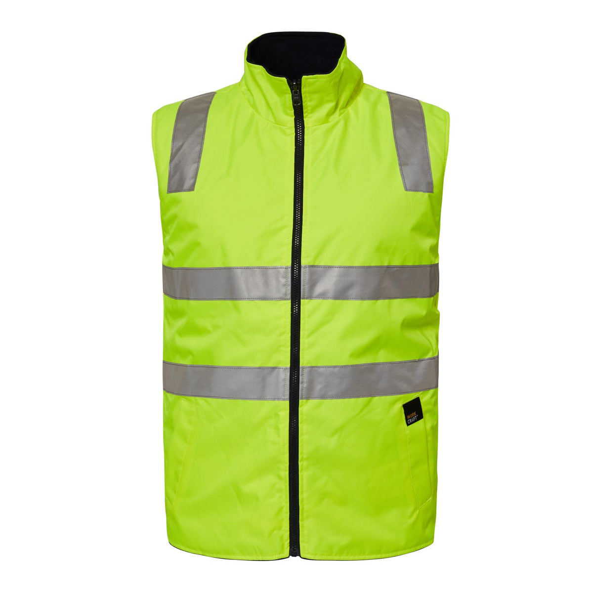 WorkCraft Taped Fleece Reversible Vest WW9023