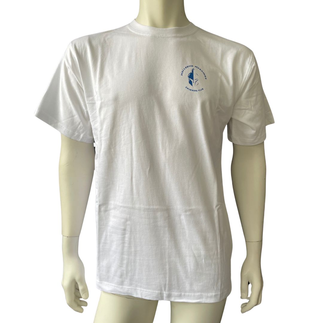 Wallsend Warriors Swimming White Tee