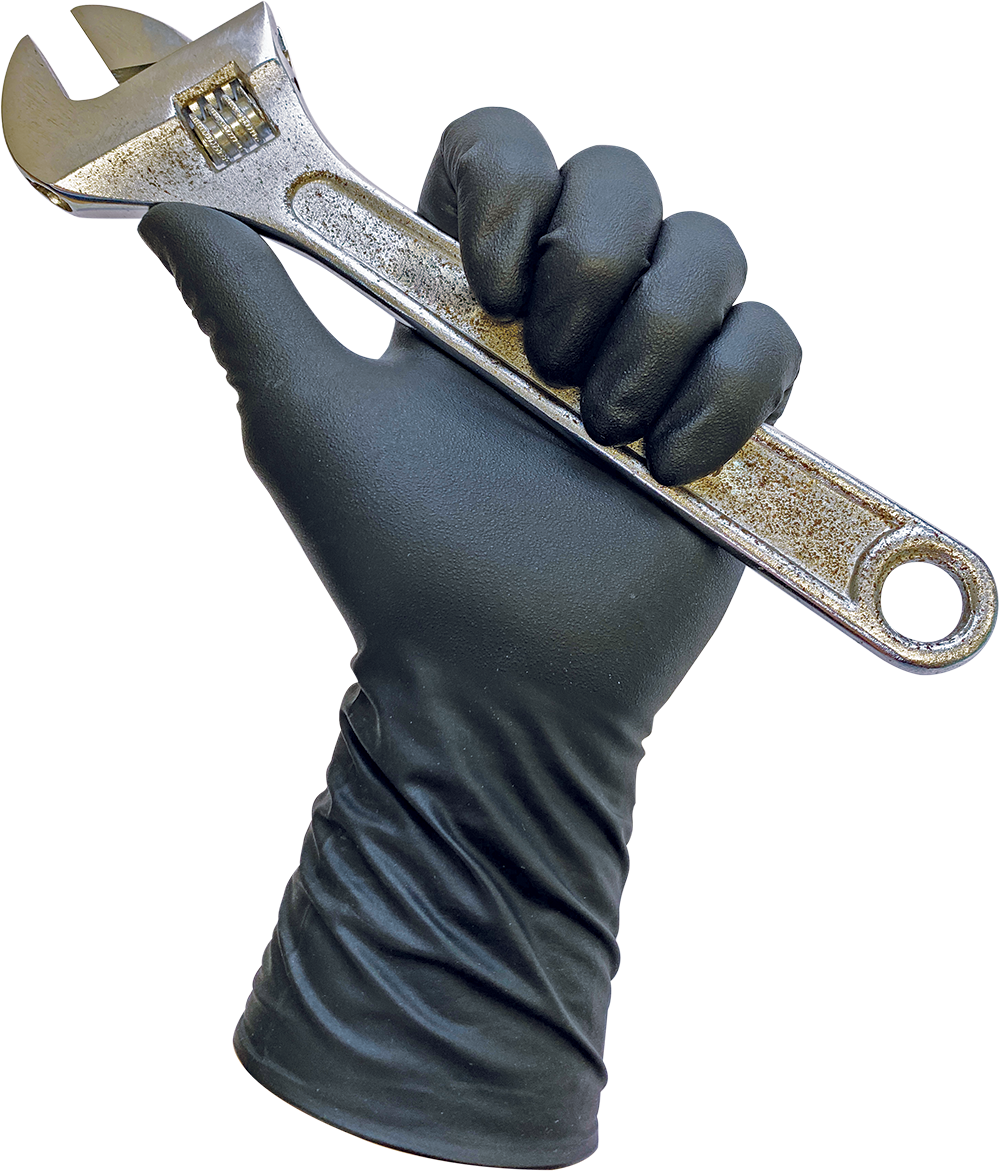 X-Guard Black Nitrile Gloves - 50pk