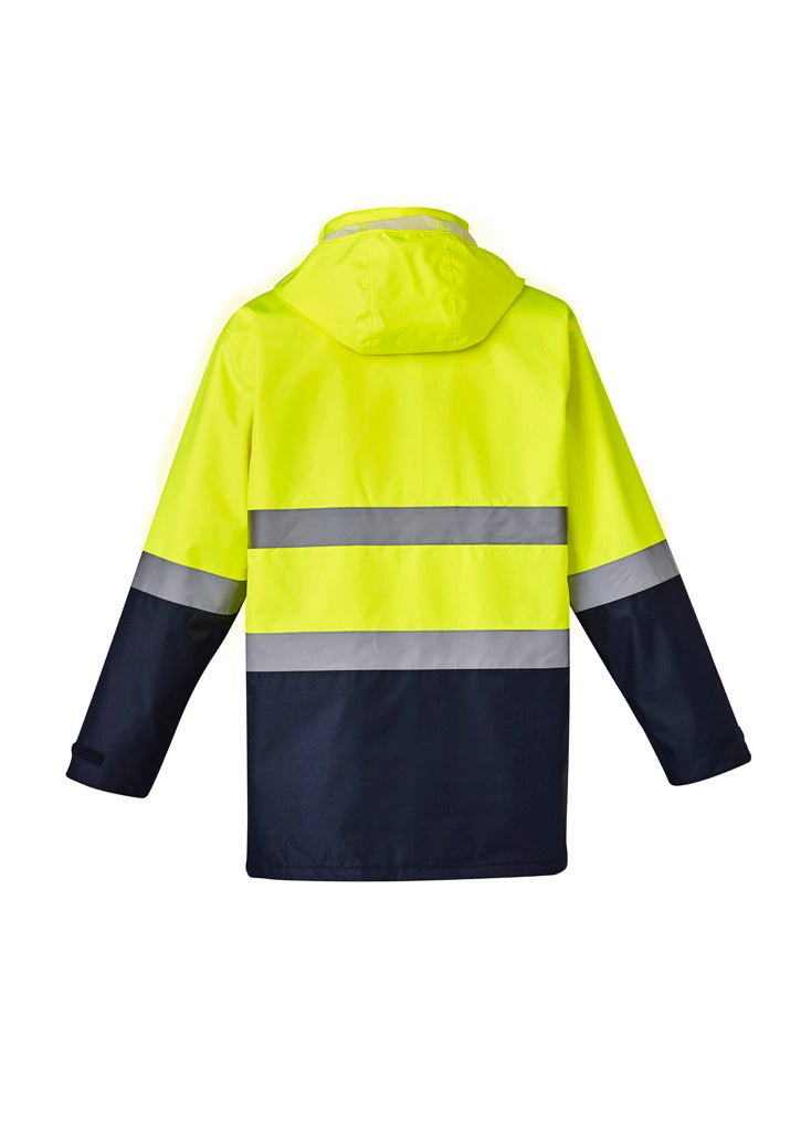 Mens Hi Vis Basic 4in1 Waterproof Jacket