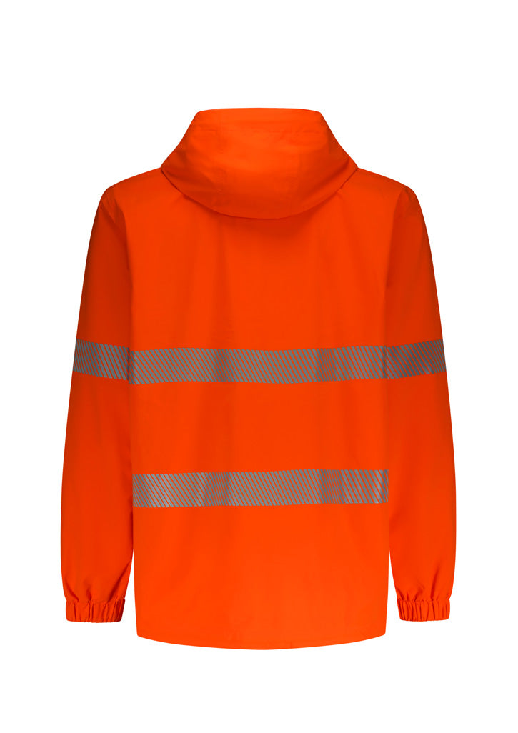 Syzmik - Unisex Super Light Segmented Taped Packable Rain Jacket