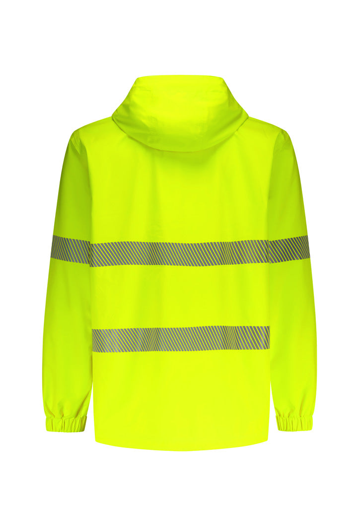 Syzmik - Unisex Super Light Segmented Taped Packable Rain Jacket