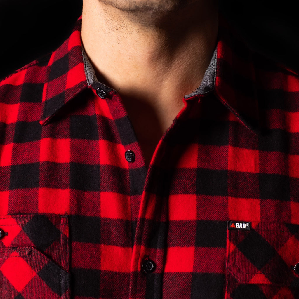 BAD Flannelette Check L/S Shirt