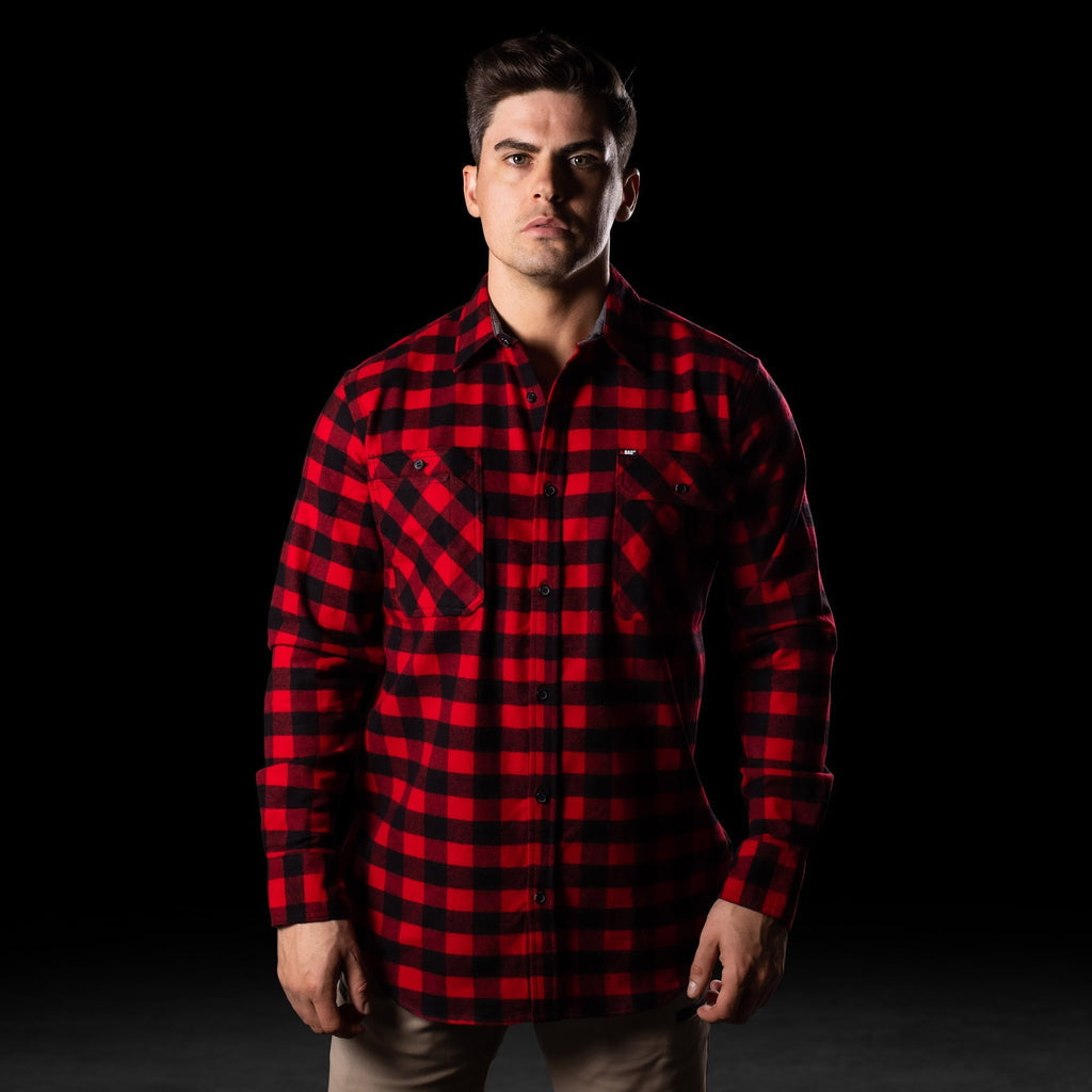 BAD Flannelette Check L/S Shirt