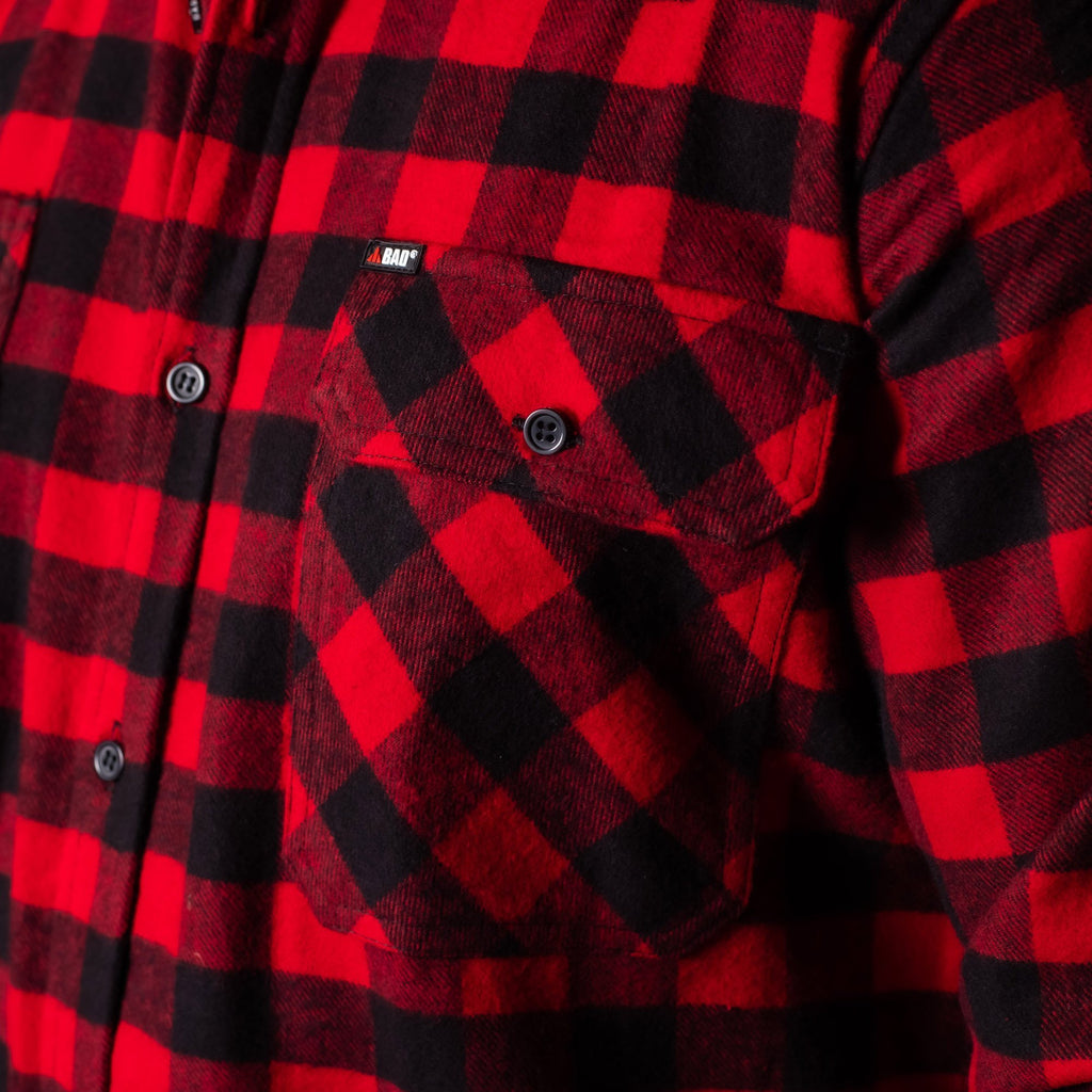 BAD Flannelette Check L/S Shirt