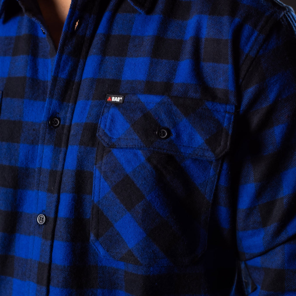 BAD Flannelette Check L/S Shirt