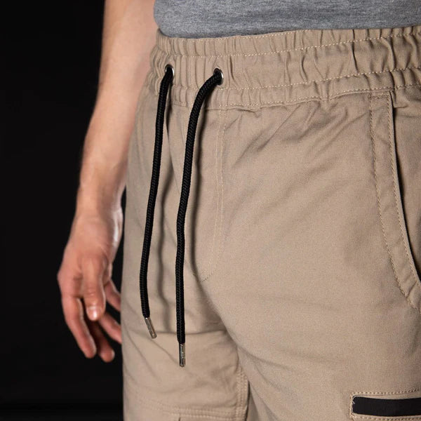 BAD Saviour Elastic-Waist Cuffed Pants
