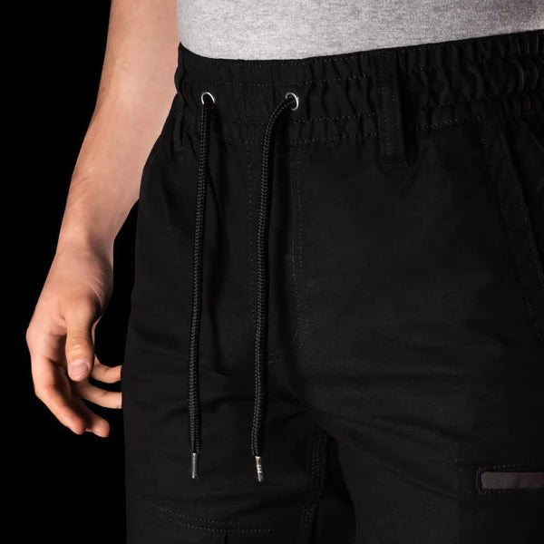 BAD Saviour Elastic-Waist Cuffed Pants