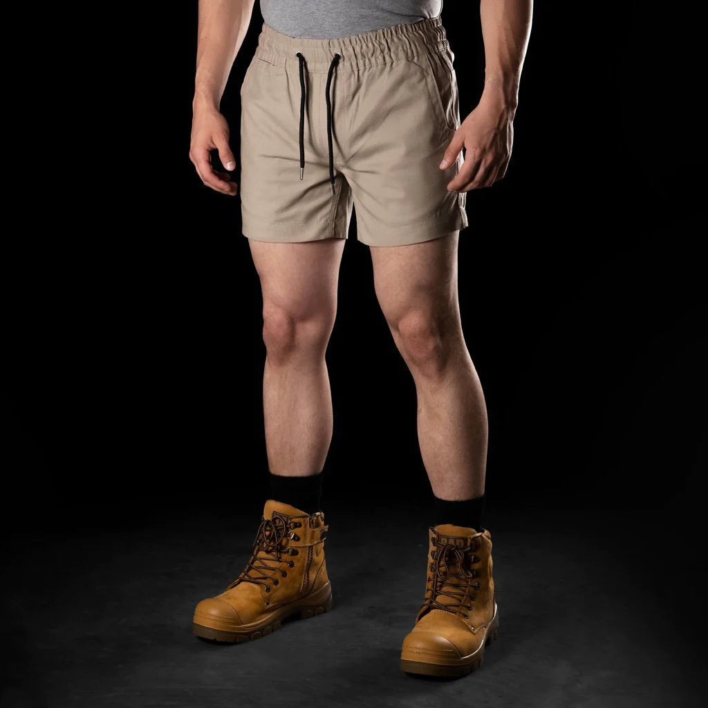 BAD Saviour Elastic-Waist Short Shorts