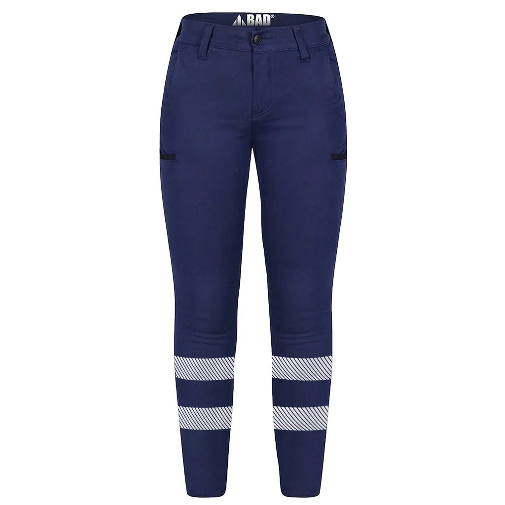 Bad Womens Flex Hypermove Work Jeggings Taped