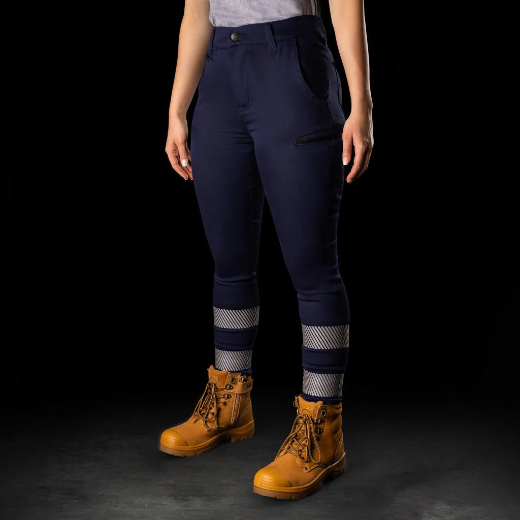 Bad Womens Flex Hypermove Work Jeggings Taped