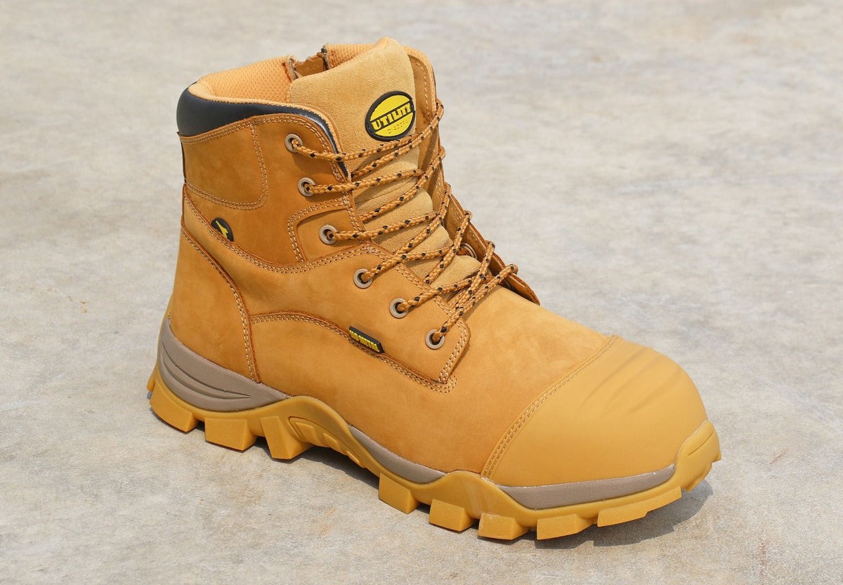 *** CLEARANCE *** Diadora Mens Craze Wide Zip Boots Comp Bump Nitrile