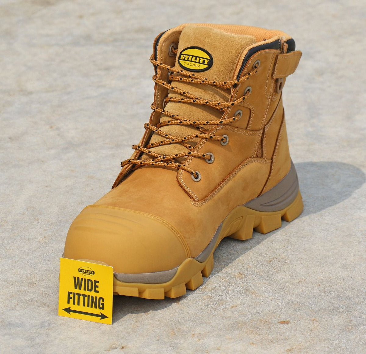 *** CLEARANCE *** Diadora Mens Craze Wide Zip Boots Comp Bump Nitrile