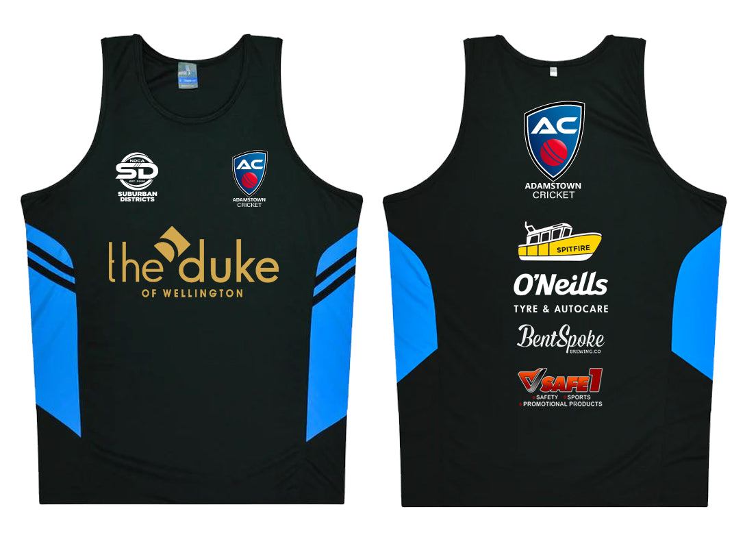 Adamstown Cricket Duke Singlet