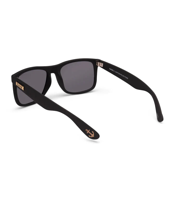 Liive EL Capitan-BlueMirror- Polarised- MattBlack