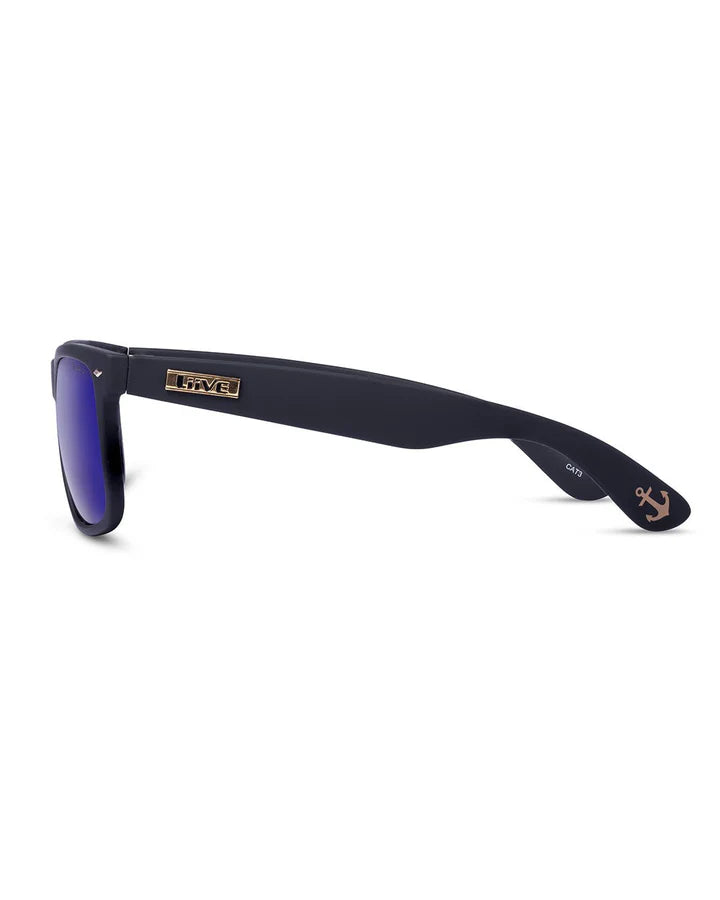 Liive EL Capitan-BlueMirror- Polarised- MattBlack