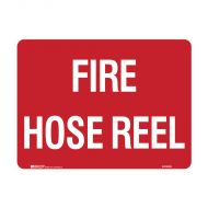 Sign (Fire) Fire Hose Reel (Text) luMss 350x180