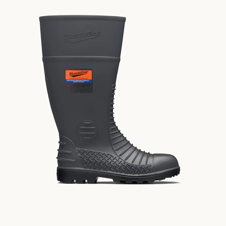 Blundstone Mens B24 Armoursole Gumboots Steel Grey
