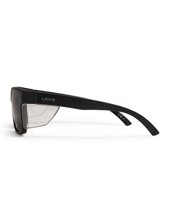 Liive Tradie-MattBlack-ClearBlinker