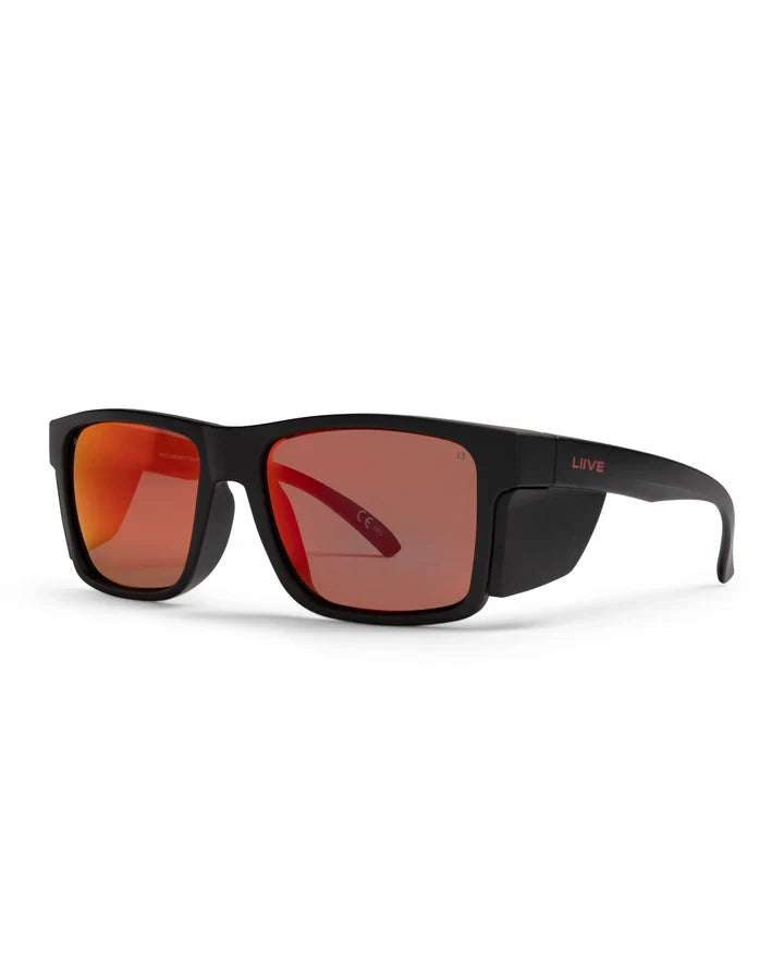 Liive TradieX-RedMirror-Polar-MattBlack-Blinker
