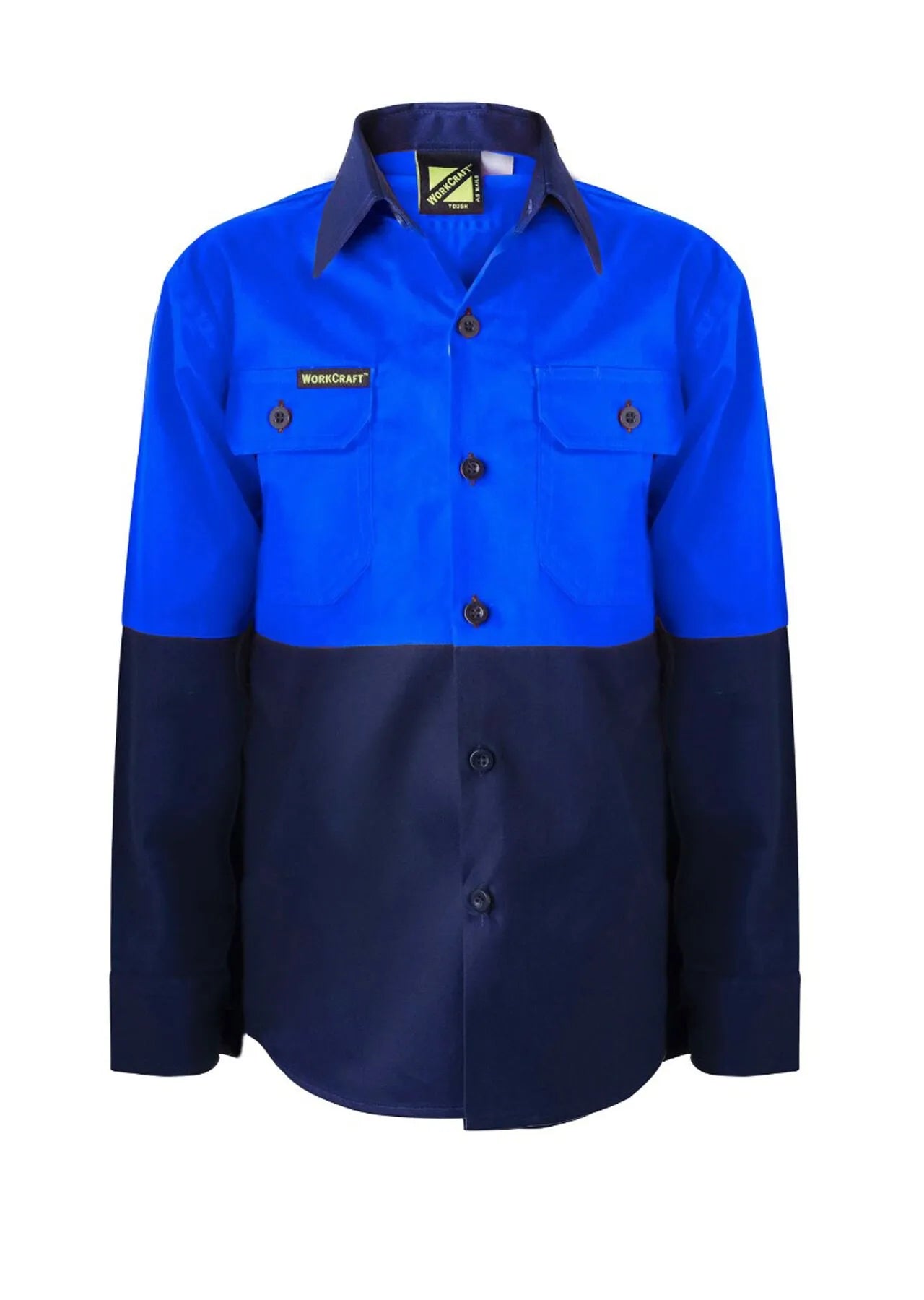 WorkCraft Kids Drill Shirt LS 155g WSK128
