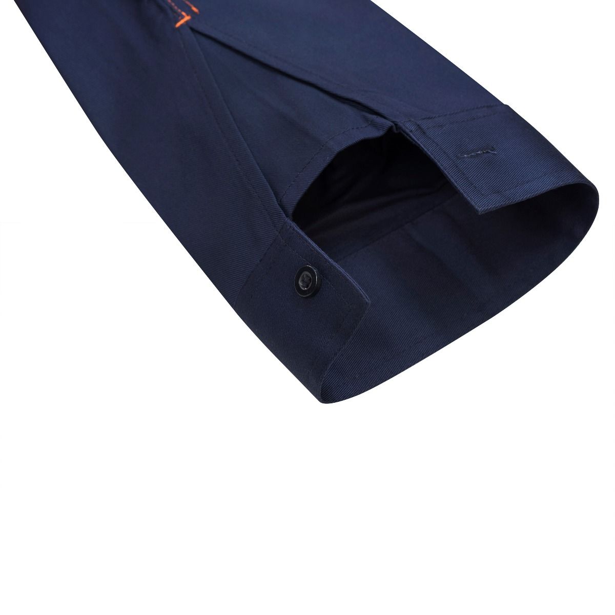 WorkCraft Mens Vented Closed Drill Shirt LS 155g WS4255