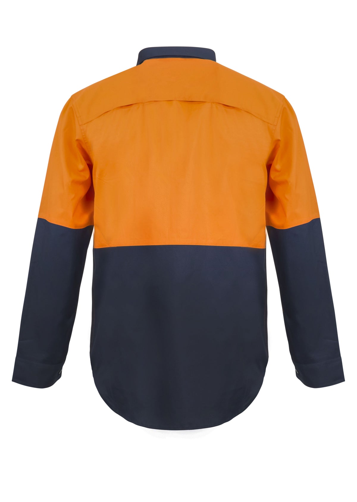 WorkCraft Mens Vented Closed Drill Shirt LS 155g WS4255