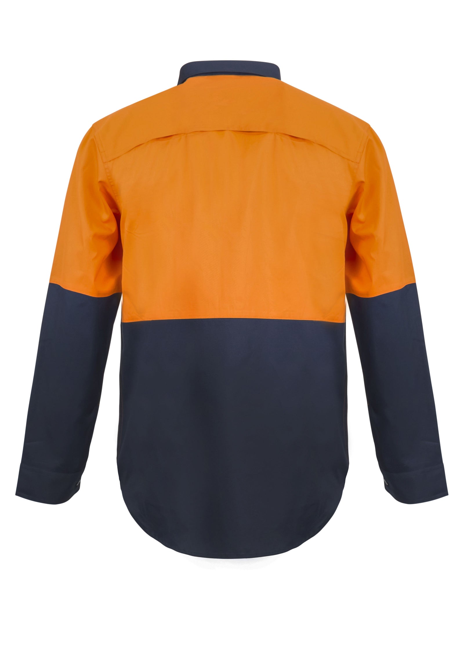 WorkCraft Mens Vented Closed Drill Shirt LS 155g WS4255