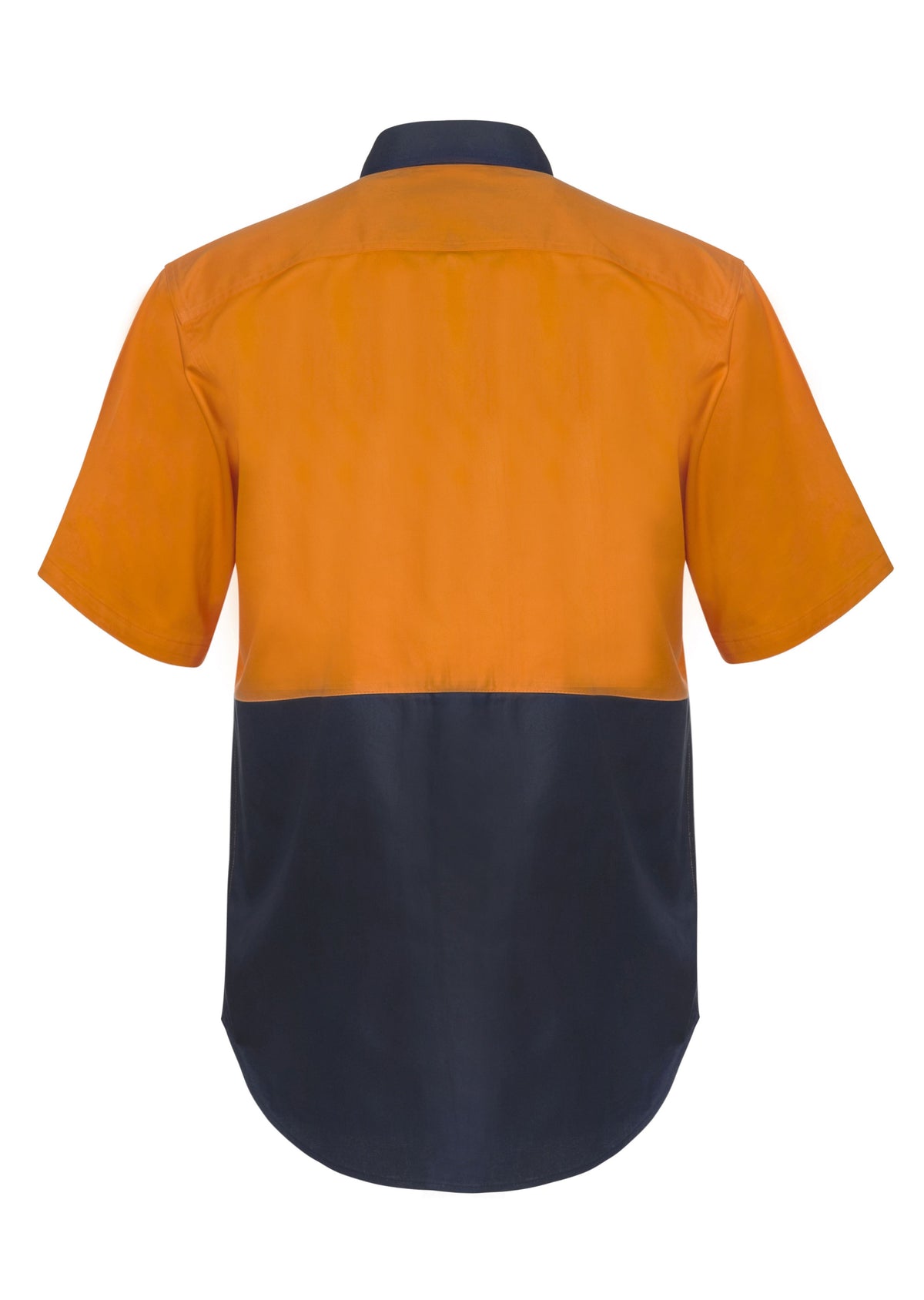 WorkCraft Mens Industrial Drill Shirt with Press Studs SS 190g WS3063