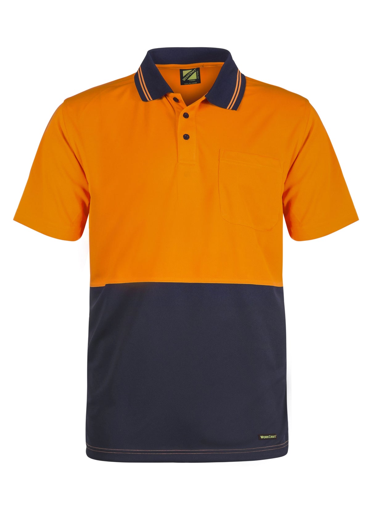 WorkCraft Mens Micromesh Polo SS 157g WSP201