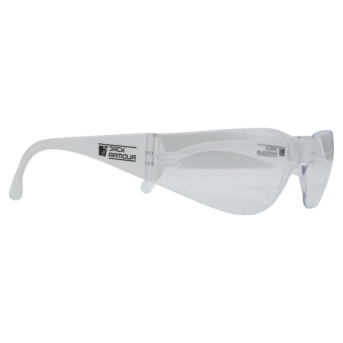 Black Jack Magnum Bifocal Glasses Clear +2.50
