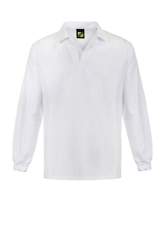 WorkCraft Mens Food Industry Jacshirt LS 180g