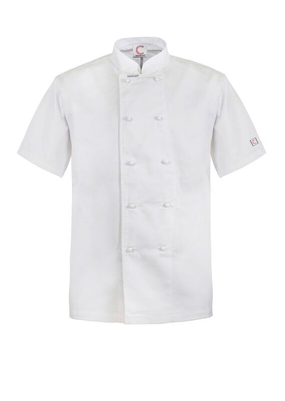 ChefsCraft Mens Classic Chefs Jacket SS 220g