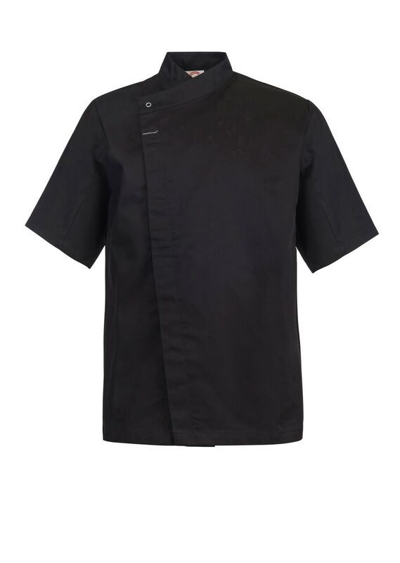 ChefsCraft Mens Chefs Tunic with Concealed Front SS 220g