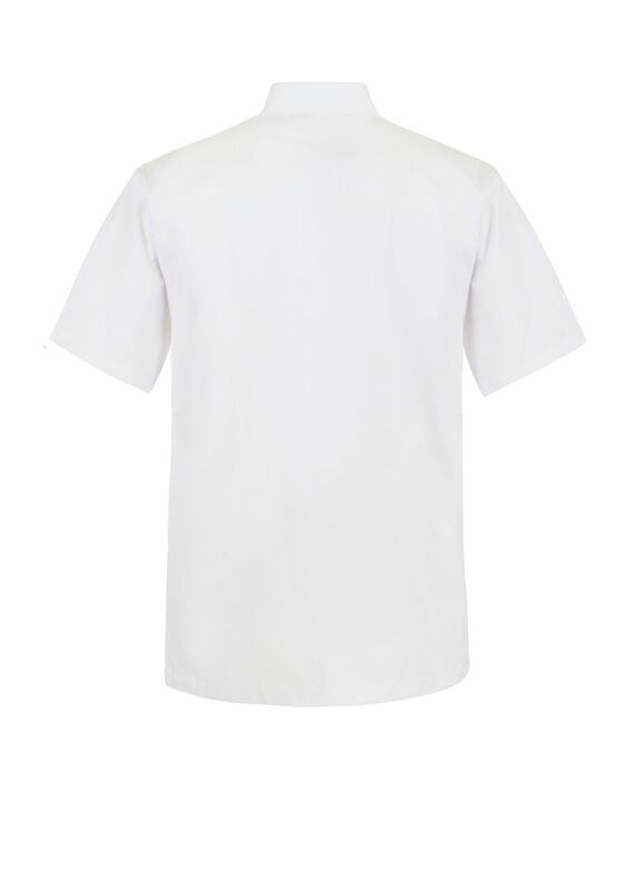 ChefsCraft Mens Chefs Tunic with Concealed Front SS 220g