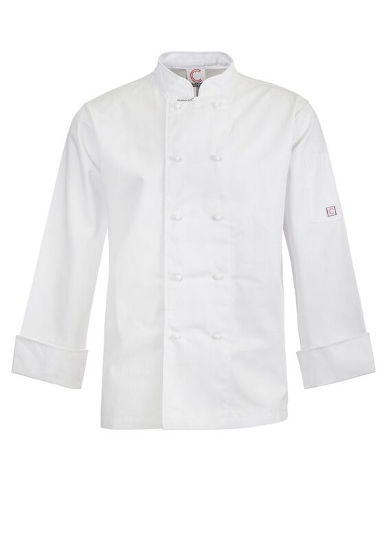 ChefsCraft Mens Classic Chefs Jacket LS 220g