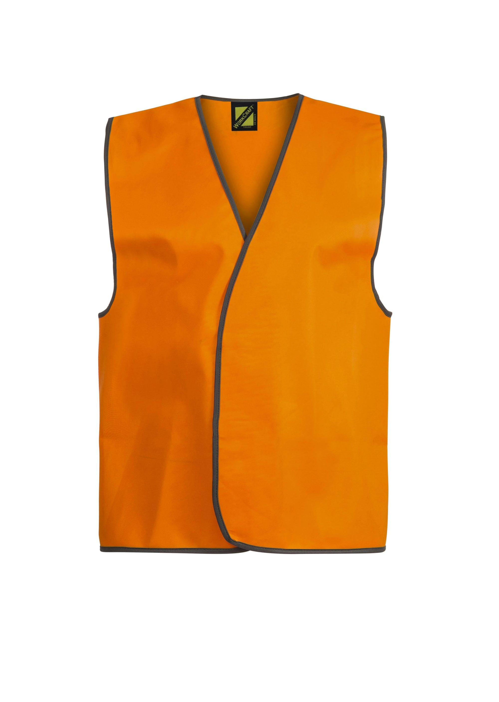 WorkCraft Hi Vis Polyester Safety Vest - WV7000