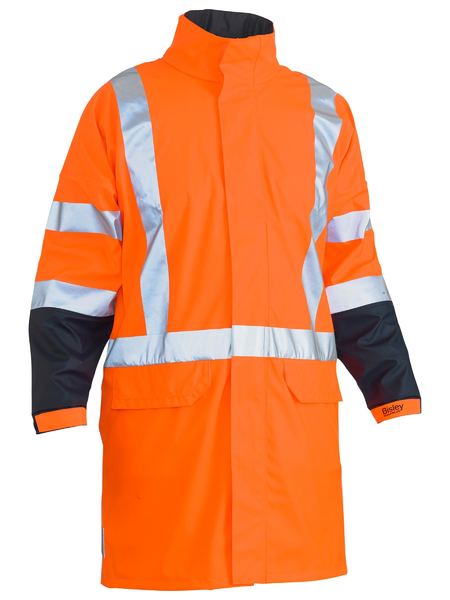 Jacket Bisley Hi Vis X-Taped Stretch PU 190g BJ6955XT