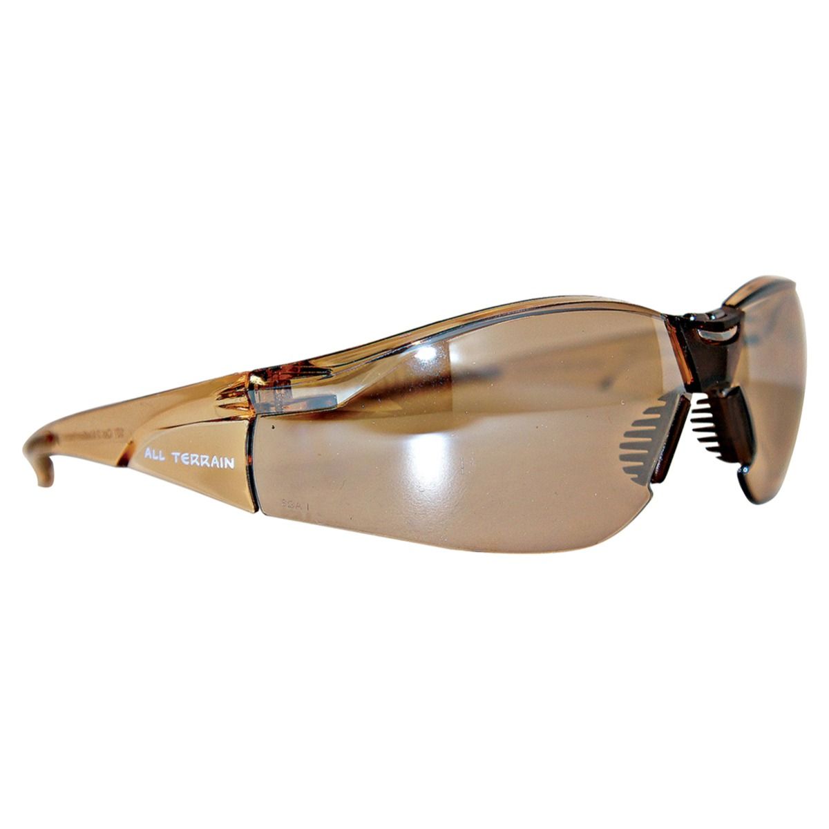Sga All Terrain Glasses Brown Silver Mirror