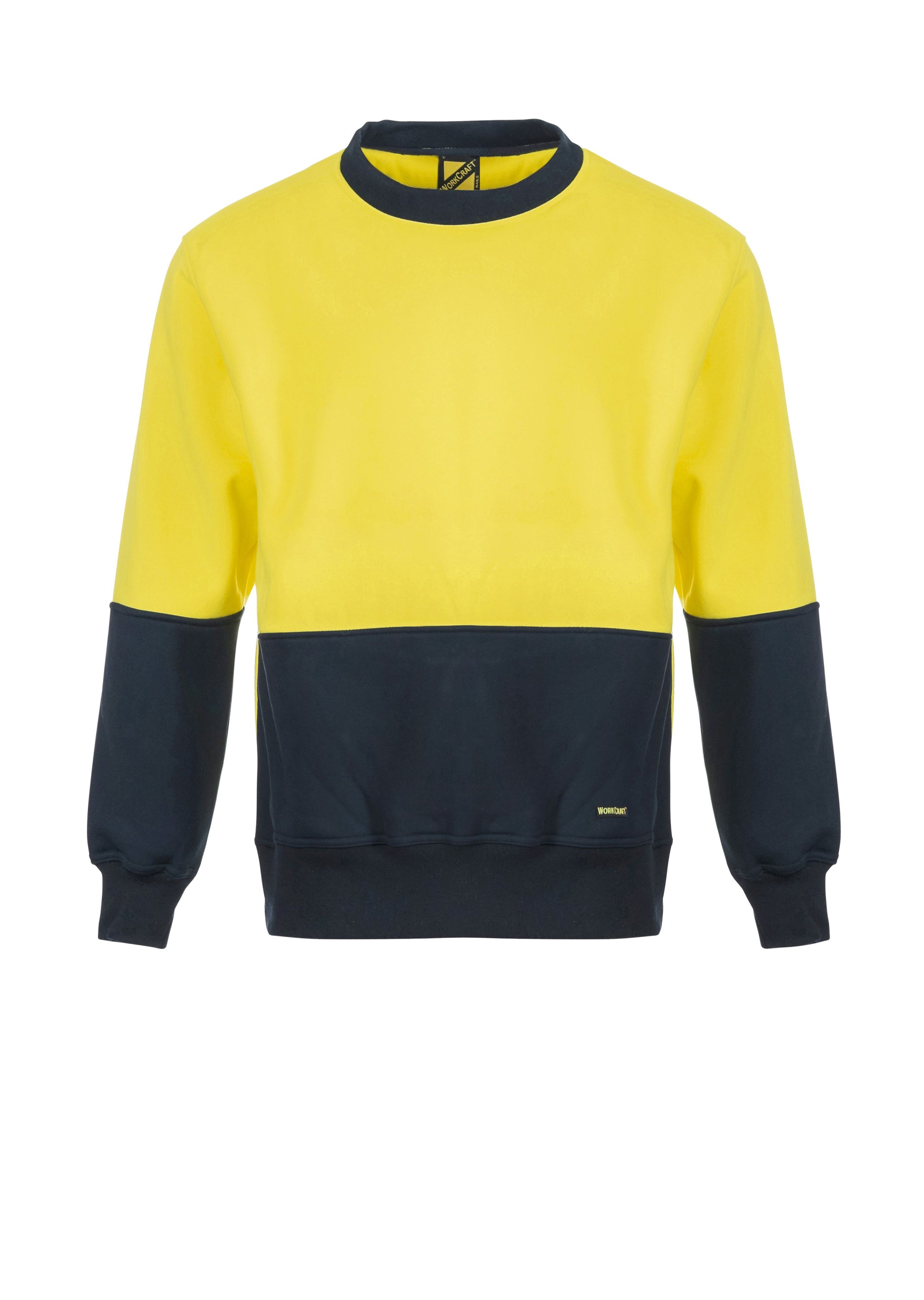 *** CLEARANCE *** WorkCraft Mens Crew Neck Pullover Fleece 320g