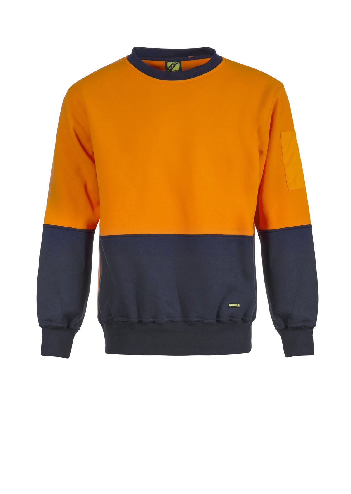 *** CLEARANCE *** WorkCraft Mens Crew Neck Pullover Fleece 320g
