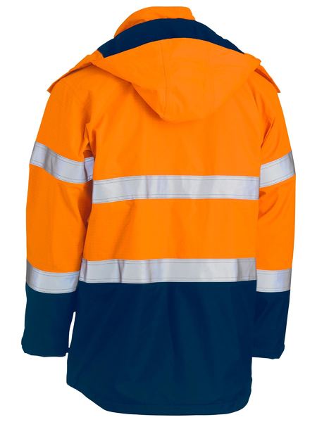 Jacket Bisley Hi Vis Taped FR Shell ATPV 32/ppe3 345g BJ8110T
