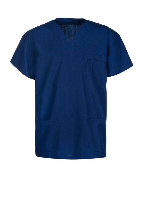 Medi8 Unisex Scrub Shirt with Pockets 155g