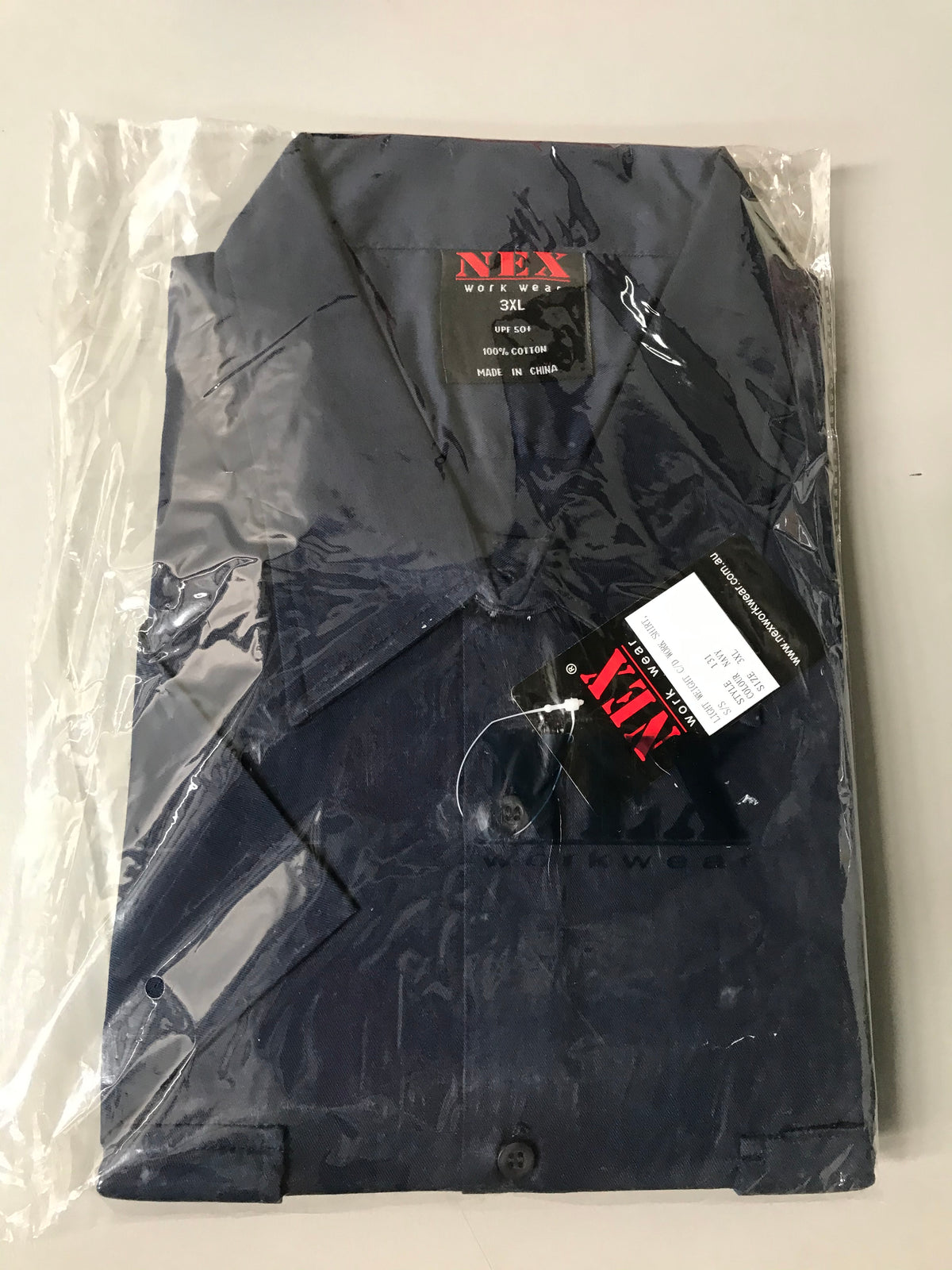*** CLEARANCE *** NEX Mens Drill Vented SS Shirt