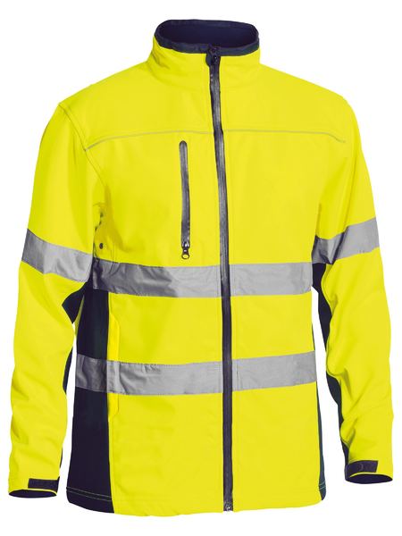 Bisley Mens Taped Soft Shell Jacket 310g BJ6059T
