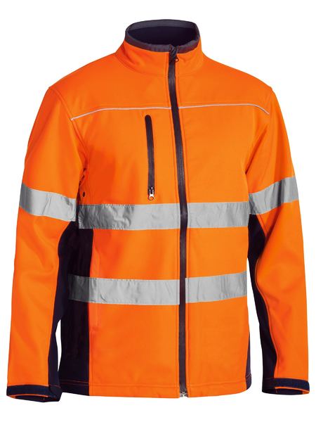 Bisley Mens Taped Soft Shell Jacket 310g BJ6059T