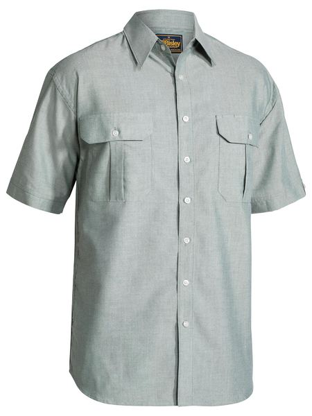 Shirt Bisley Oxford SS Poly/Cotton 135g BS1030