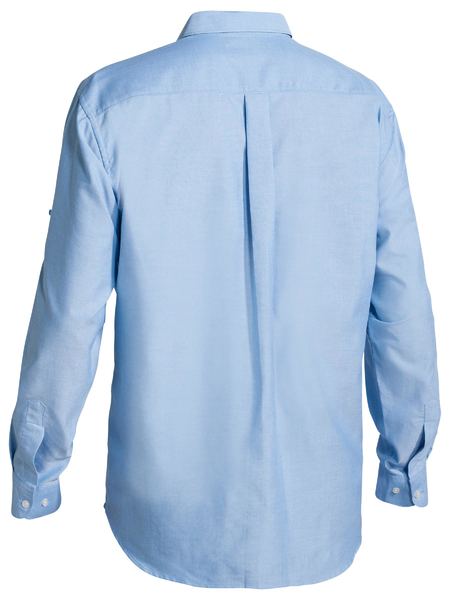 Shirt Bisley Oxford Poly/Cotton 135g Blue 5XL
