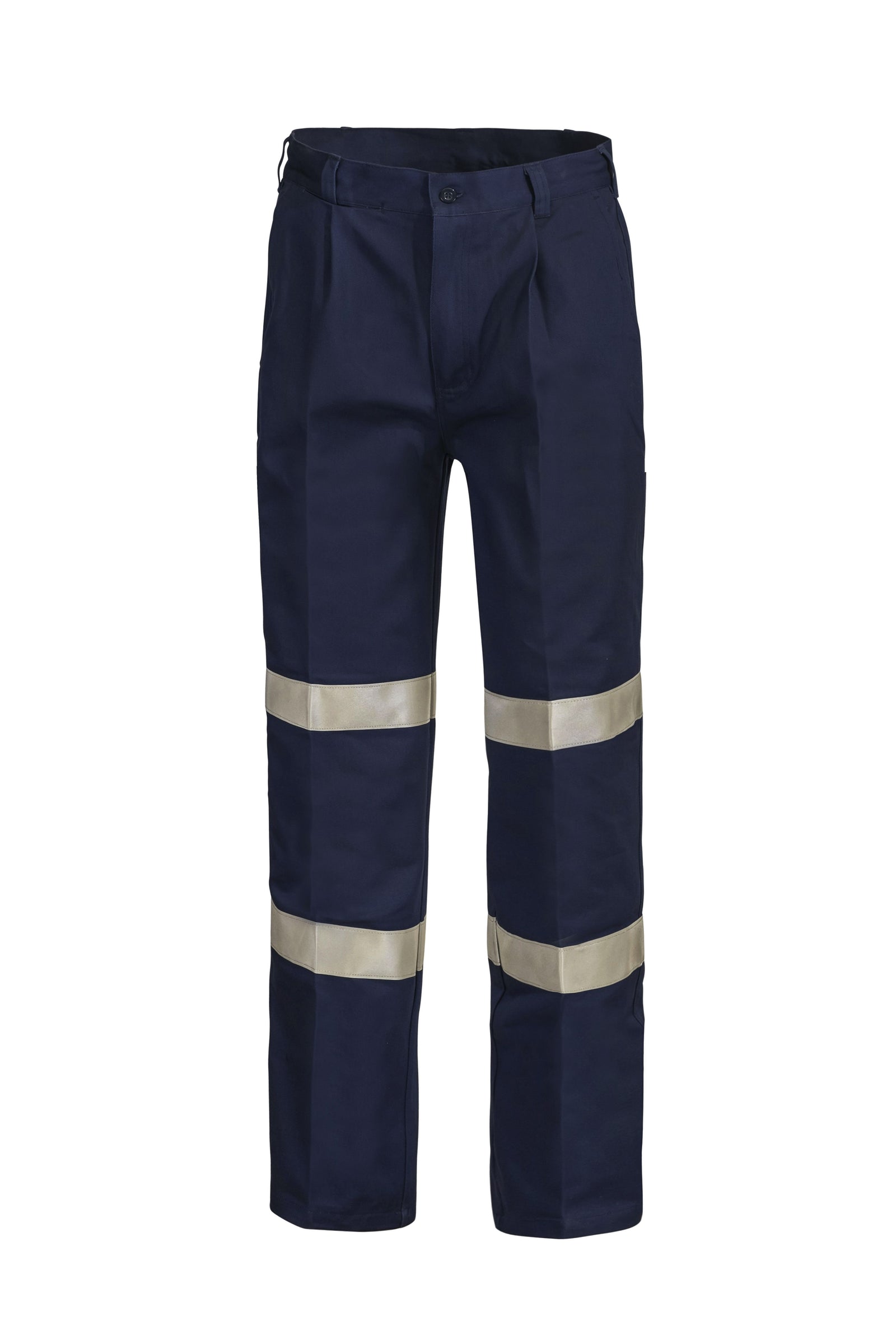 WorkCraft Mens BM-Taped Industrial Drill Pants 310g WP3045