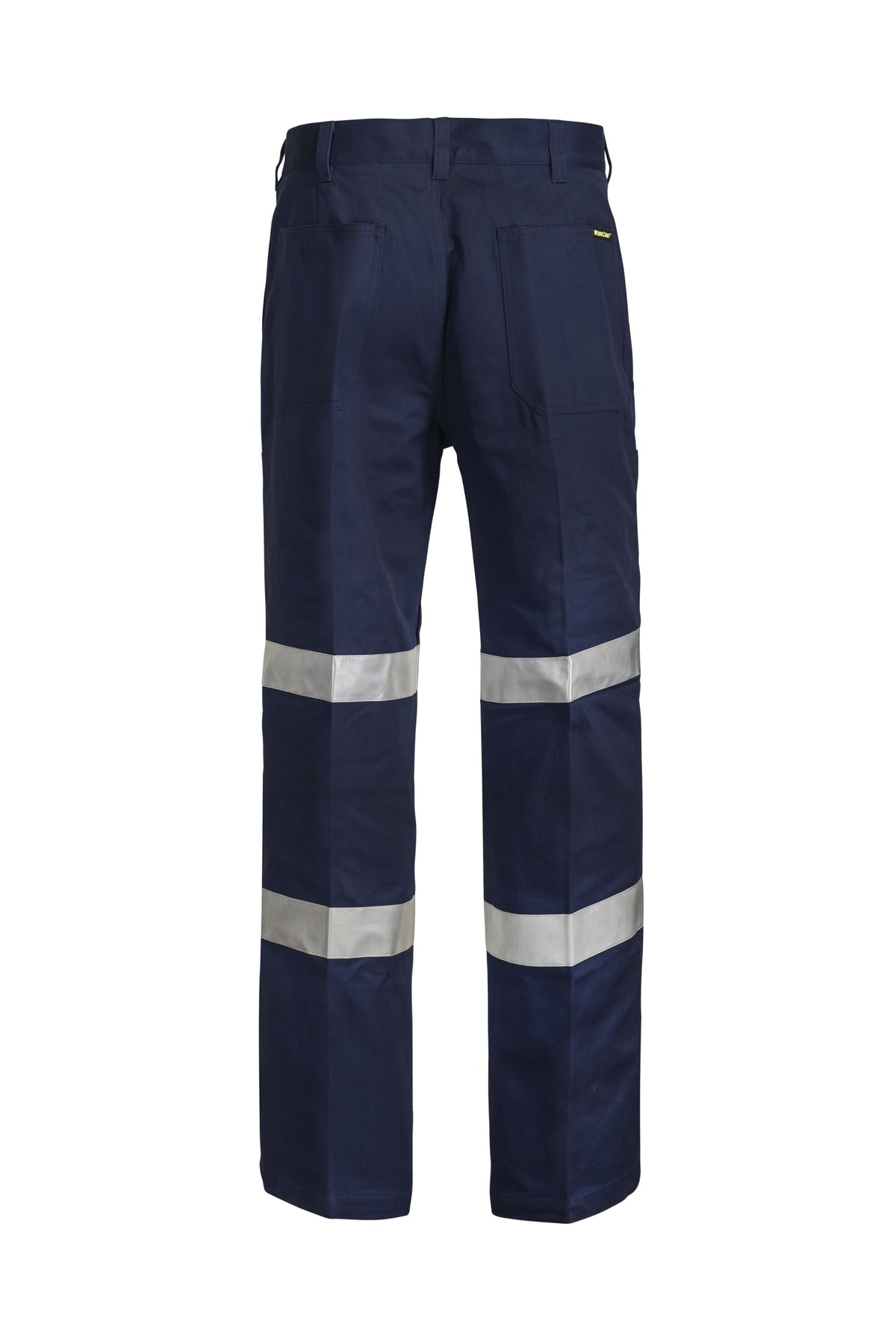 WorkCraft Mens Classic Fit Single Pleat Cotton Drill Pants 310g WP4006